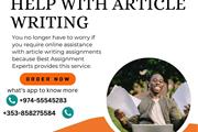Help with Article Writing en London