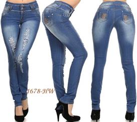 $17 : SILVER DIVA JEANS COLOMBIANOS image 1
