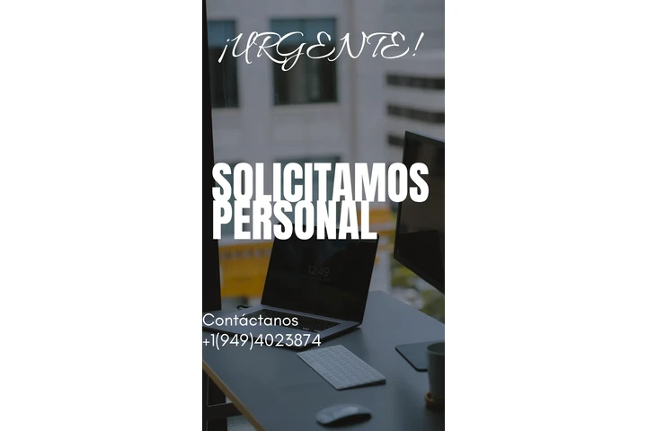 Solicitamos personal image 1