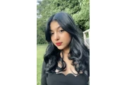Jovencita chica bonita amable
