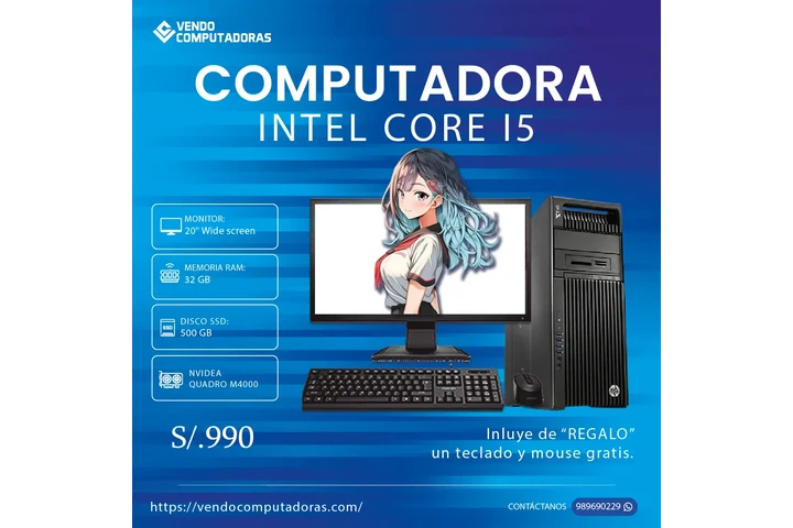 $990 : 🖥️ COMPUTADORAS DE ALTO NIVEL image 1