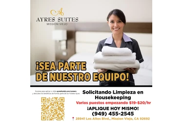 Empleo de Recamera(o) en Orange County