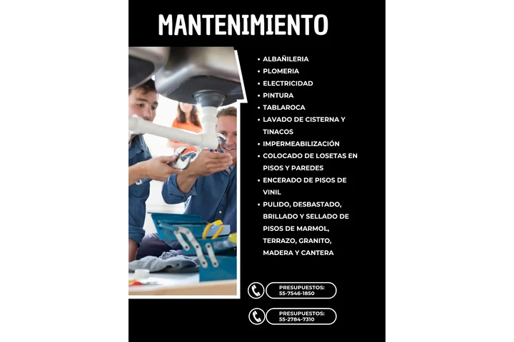 MANTENIMIENTO DE INMUEBLES image 1