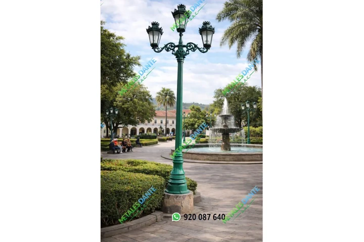 POSTES DE FIERRO FUNDIDO image 2