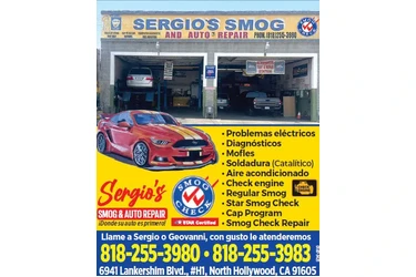 Sergio's Smog and Auto Repair en Los Angeles