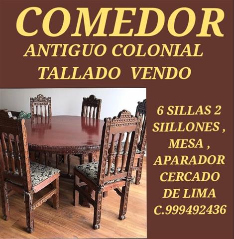 $20000 : Comedor colonial lima PERÚ image 7