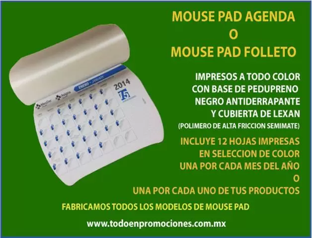 $1 : MOUSE PAD PUBLICITARIOS image 2