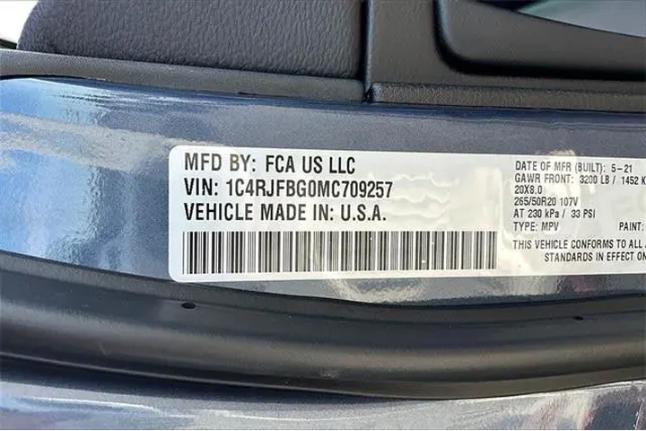 $27658 : Jeep Grand Cherokee 2021 4x4 image 6