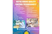 QUALITY CONTROL TECHNICIAN en Los Angeles