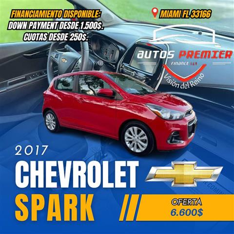 $6600 : Chevrolet Spark 2017 image 1