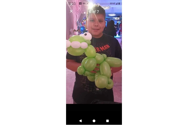 Pinta caritas, globos infantil image 1