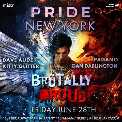 BRUT Party - NYC Pride 2024 image 1