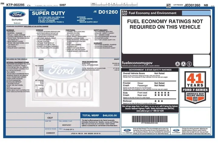 $35436 : Ford F-250 Super Duty 2018 4 image 2