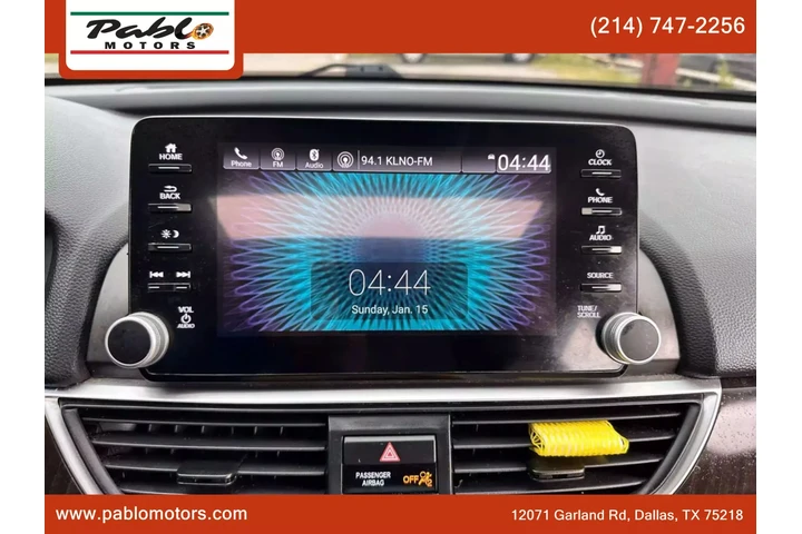 $25900 : 2019 HONDA ACCORD EX-L SEDAN image 1