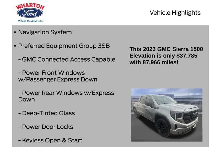$37785 : GMC Sierra 1500 2023 4x4 Ele image 7