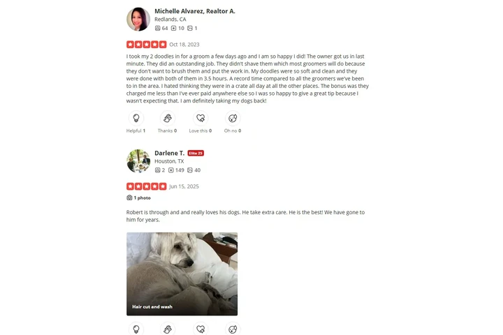 $95 : Rialto Pet Grooming image 5