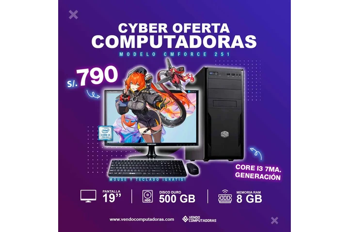 Computadora Intel Core i3 7ma. image 4