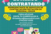 Jr. Recruiter/Staffing CSR en Orange County