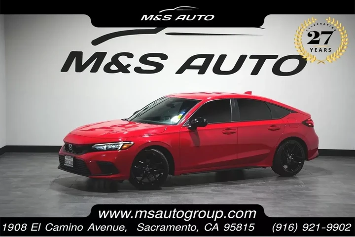 $22830 : 2022 Civic Hatchback image 1