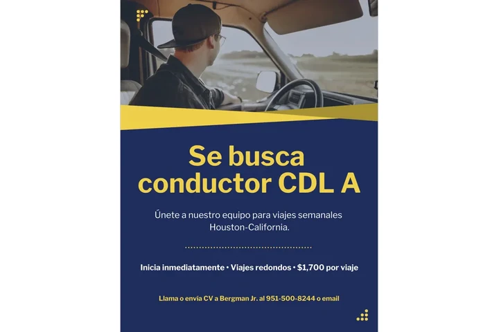 SE SOLICITA CONDUCTOR CLASS A image 4
