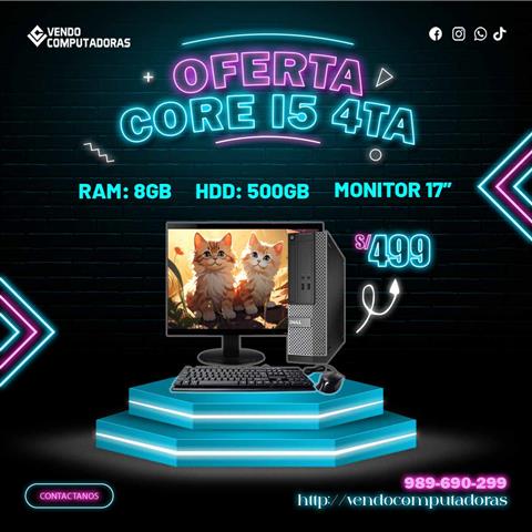 $499 : ¡PC CORE i5 AL MEJOR PRECIO! image 1