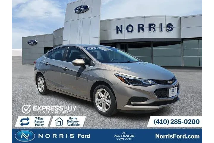 $12688 : Chevrolet Cruze 2018 LT Auto image 1