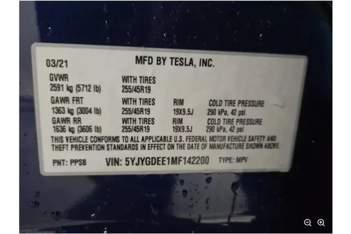 $29999 : 2021 Model Y Long Range image 10