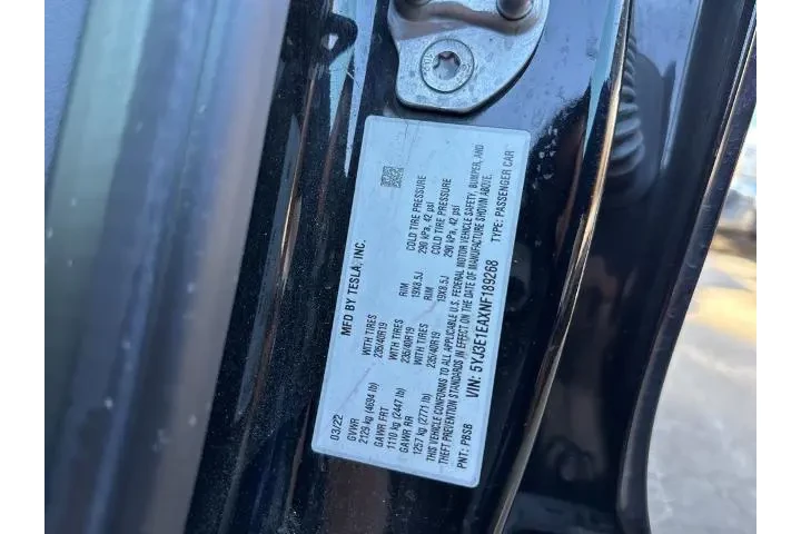 $22000 : Tesla Model 3 2022 4dr Sedan image 10