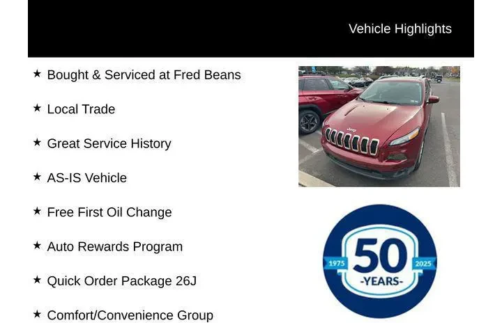 $9981 : Jeep Cherokee 2014 4x4 Latit image 5