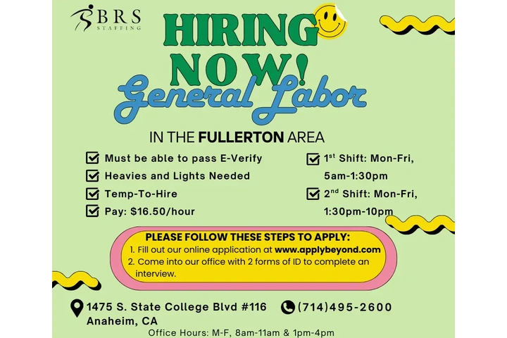 General Labor in Fullerton image 1
