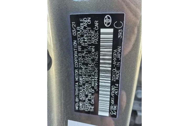 $20981 : Toyota C-HR 2021 XLE 4dr Cro image 5