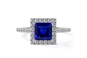 Lab Grown Blue Sapphire Rings en Los Angeles