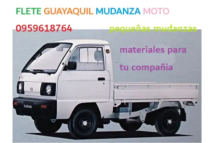 FLETE GUAYAQUIL MUDANZA MOTO 0 image 1
