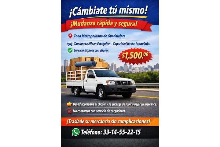 Mudanza Rapida y Segura, Flete image 2