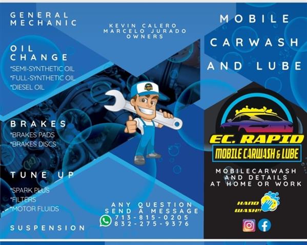 Ec.Rapid mobile carwash y lube image 2