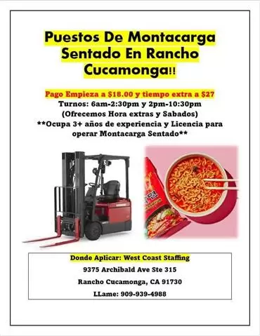 Forklift/Montacarga Sentado image 1