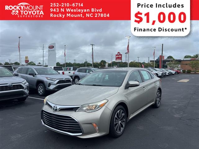 $17690 : PRE-OWNED 2016 TOYOTA AVALON image 3