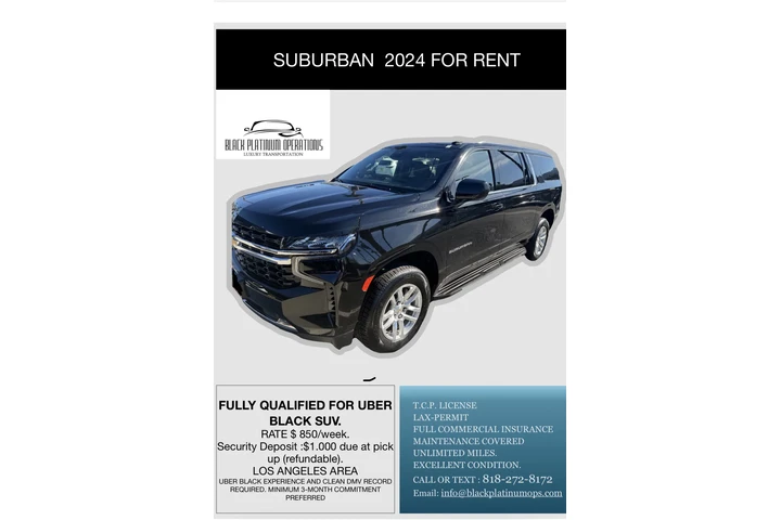 Uber Black SUV image 1