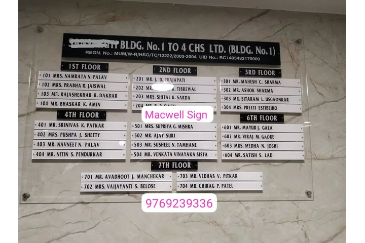 Appartment Society Nameboard image 1