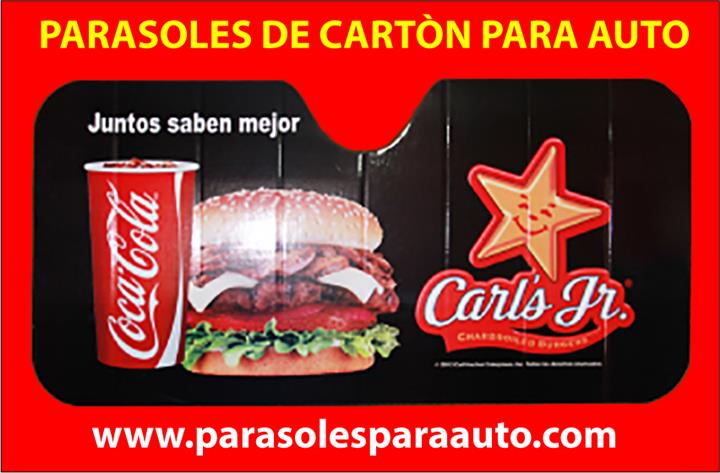 $1 : PARASOLES DE CARTON PARA AUTO image 1
