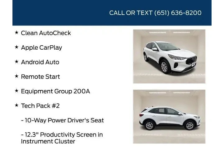 $24498 : Ford Escape 2023 AWD Active image 5