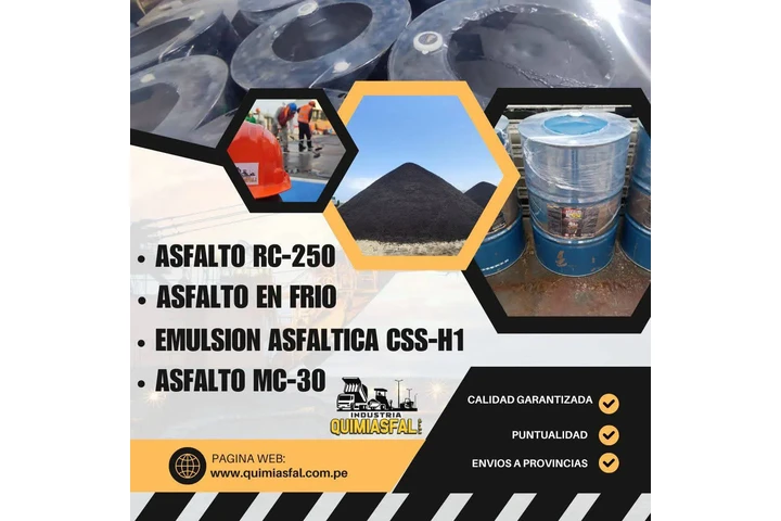 PRODUCTOS ASFÁLTICOS PARA OBRA image 1
