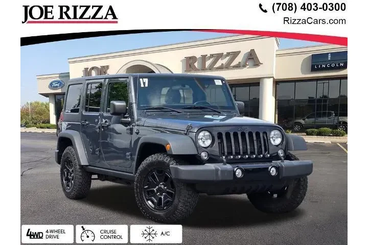 $19290 : Jeep Wrangler Unlimited 2017 image 1