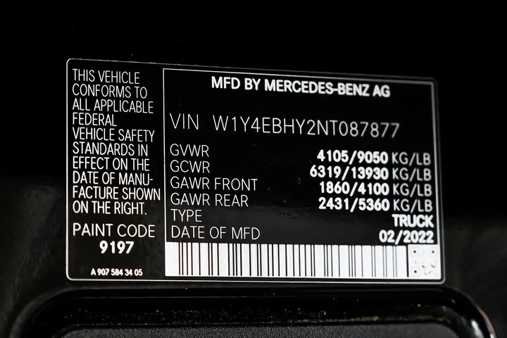 $35990 : 2022 Sprinter Cargo Van 2500 image 1