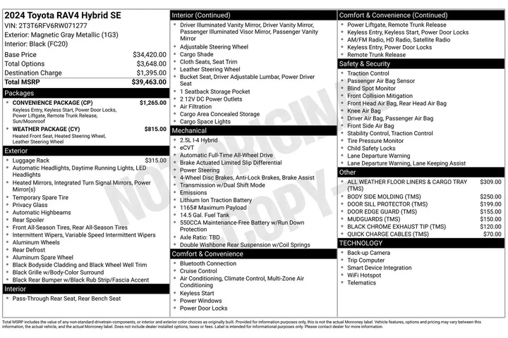 $28689 : Toyota RAV4 Hybrid 2024 AWD image 7