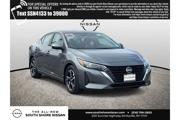 $16975 : Nissan Sentra 2025 SV 4dr Se image 1