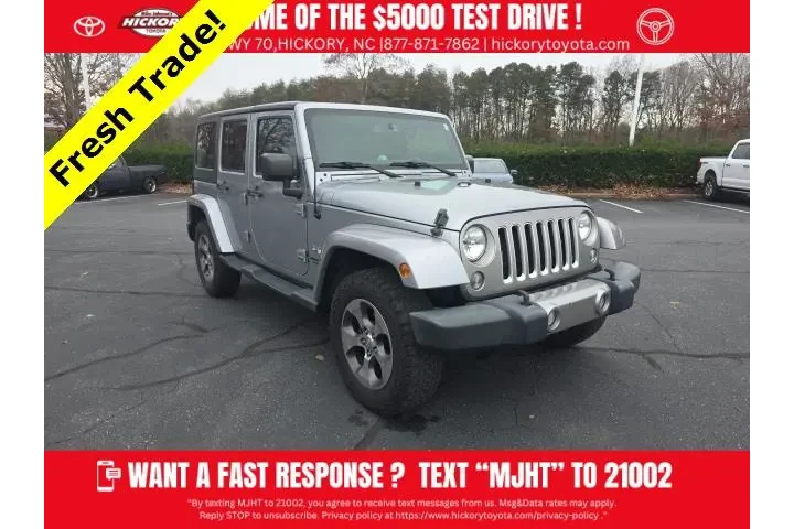 $18489 : Jeep Wrangler Unlimited 2016 image 1