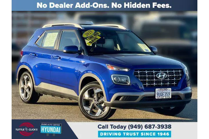 $19988 : Hyundai VENUE 2025 SEL 4dr C image 1