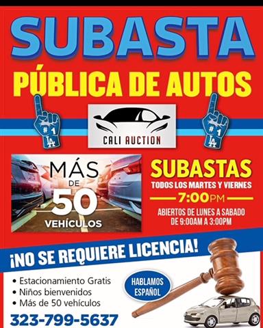 SUBASTA ABIERTA AL PUBLICO image 1