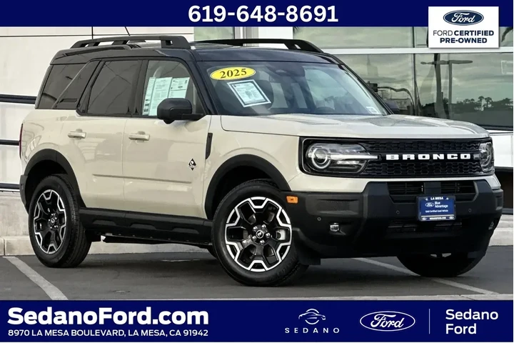 $33700 : Ford Bronco Sport 2025 AWD O image 1